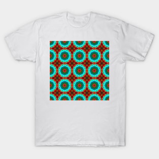 Moroccan arabic oriental tile pattern T-Shirt